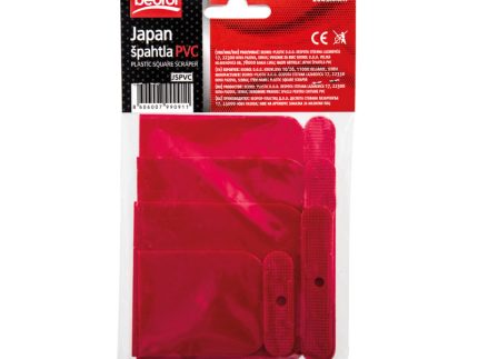 Japan špahtle PVC set 4 kom